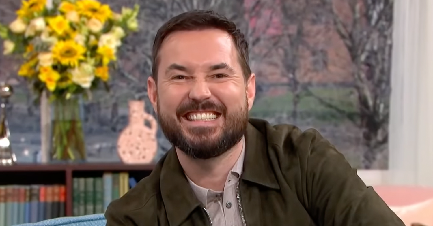 Martin Compston promotes his new series
