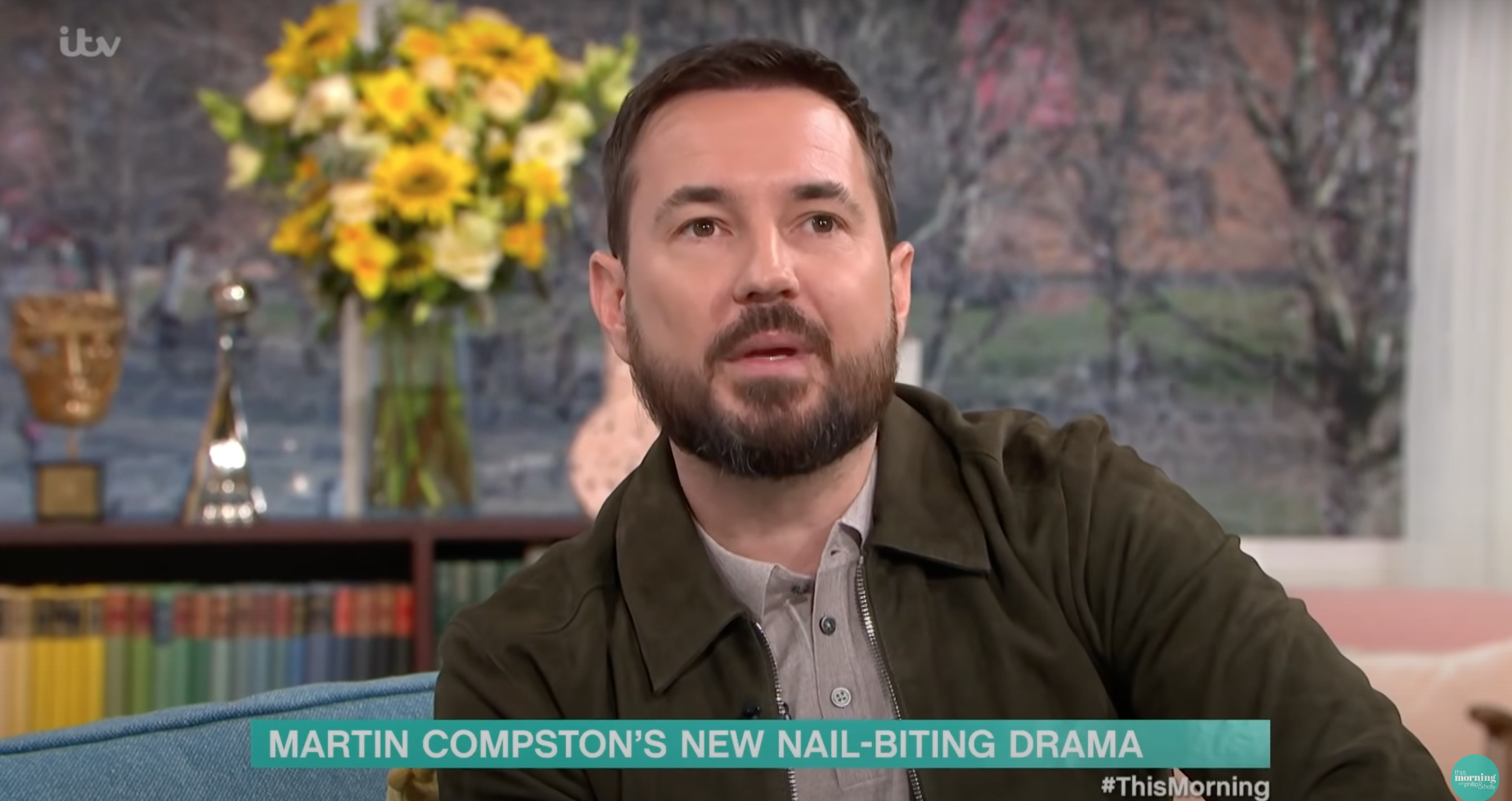 Martin Compston promotes his new series