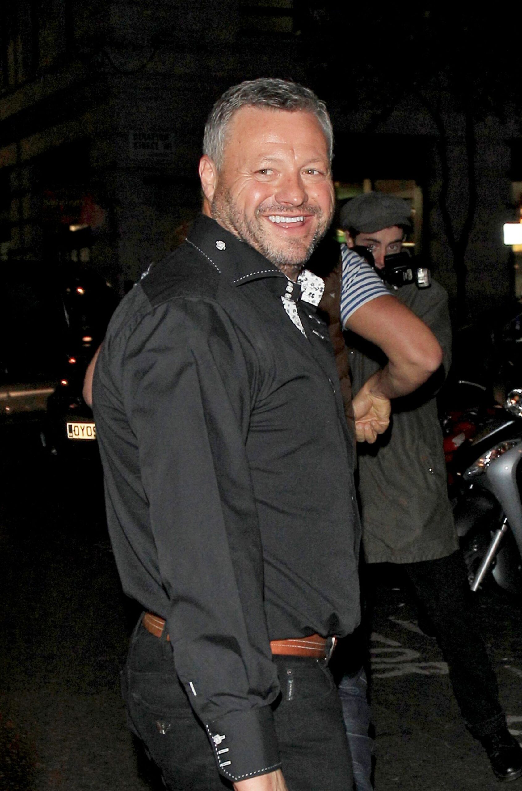 Mick Norcross smiling