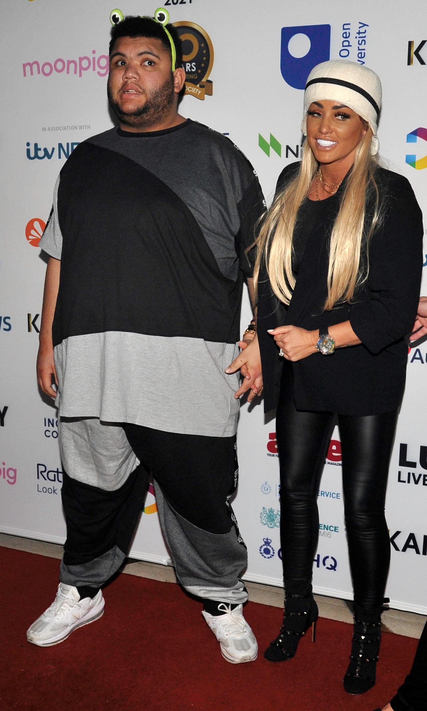 Katie Price and son Harvey
