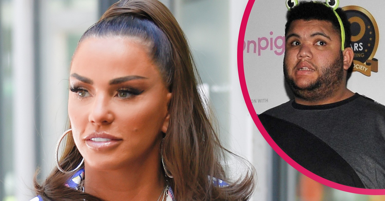 Katie Price and son Harvey