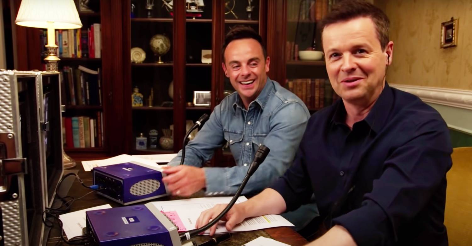 Ant and Dec on Saturday Night Takeaway without Stephen Mulhern