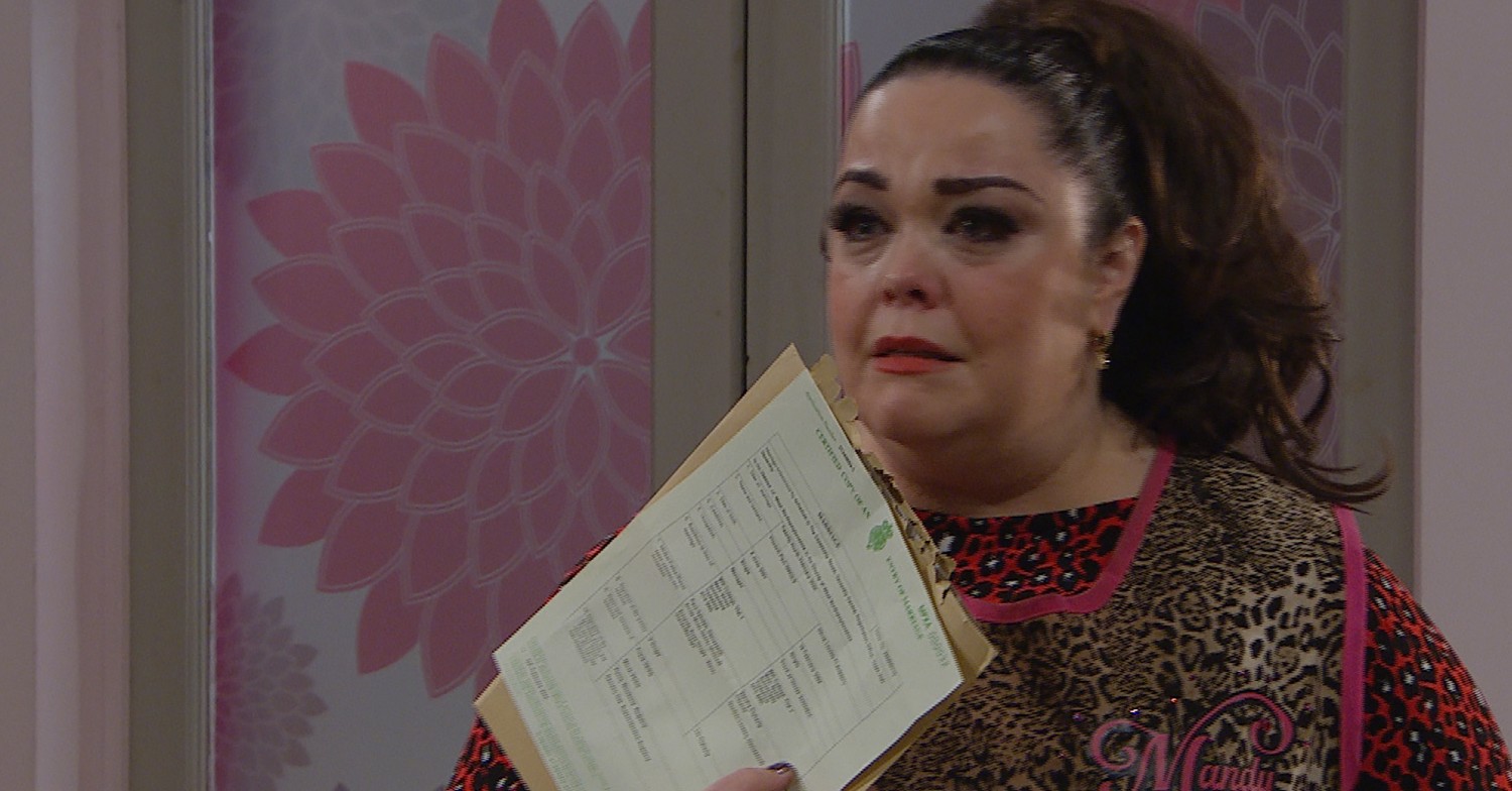 Mandy will be devastated by Noah's actions in Emmerdale (Credit: ITV)