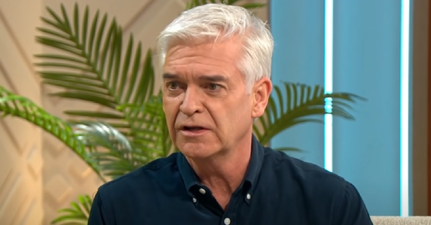 dancing on ice host phillip schofield on lorraine