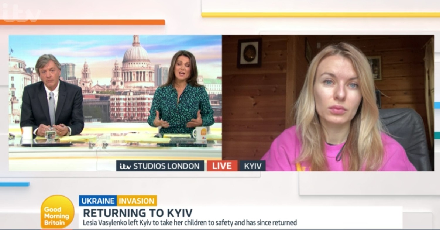 GMB host Richard Madeley on the show today