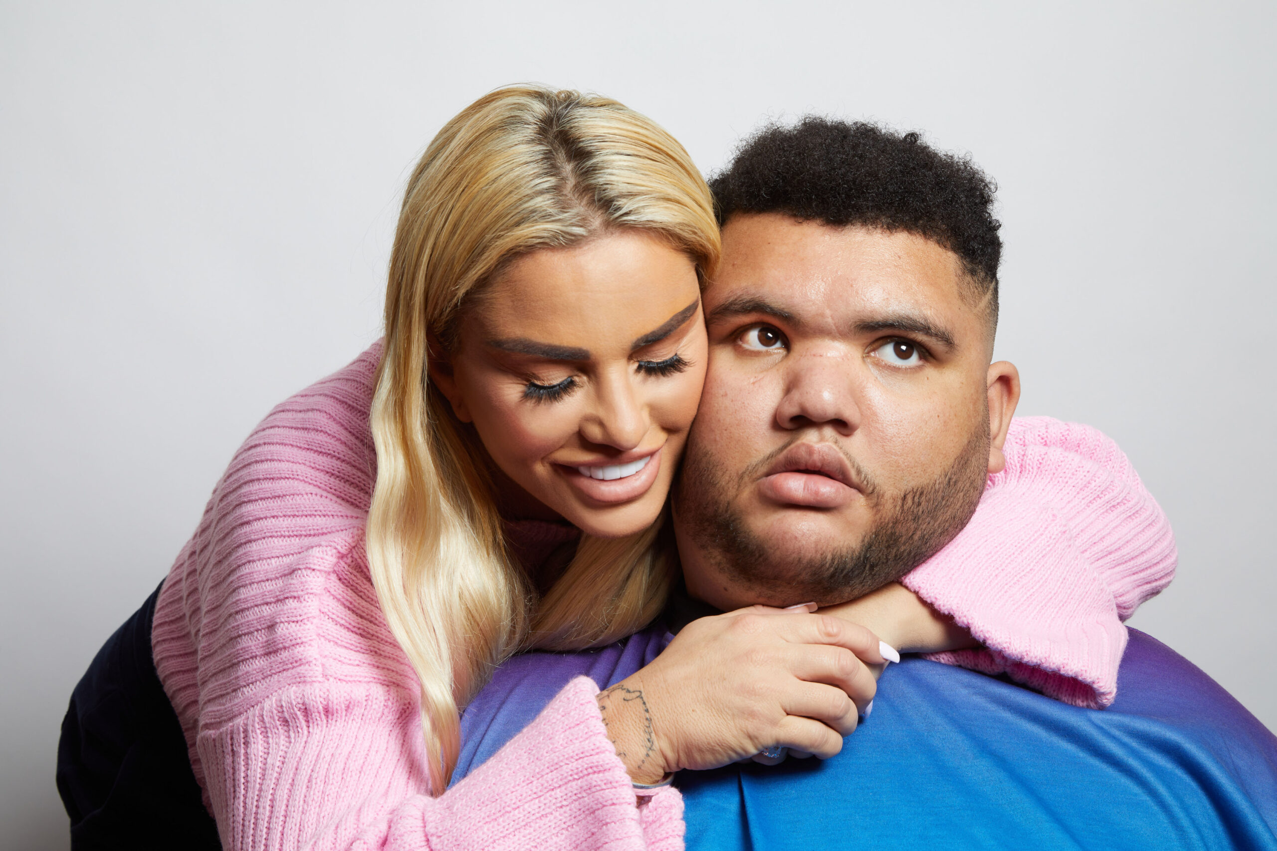 Katie Price and her son Harvey