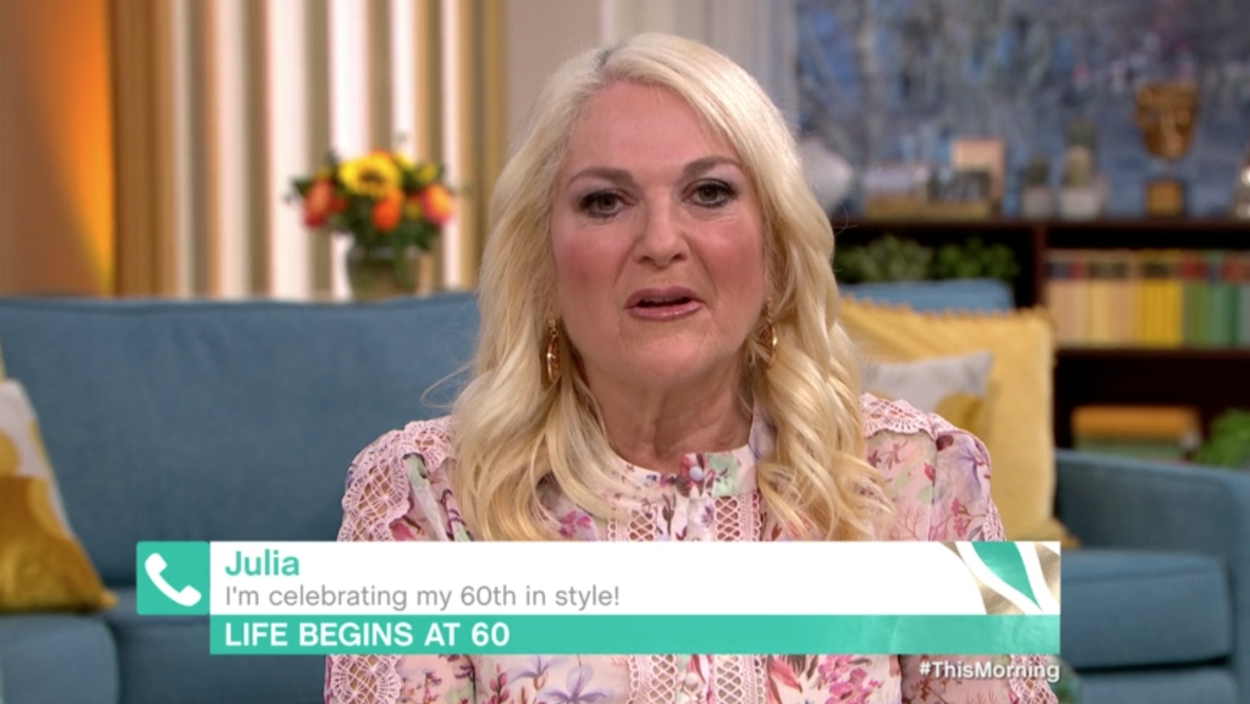 Vanessa on ITV's This Morning