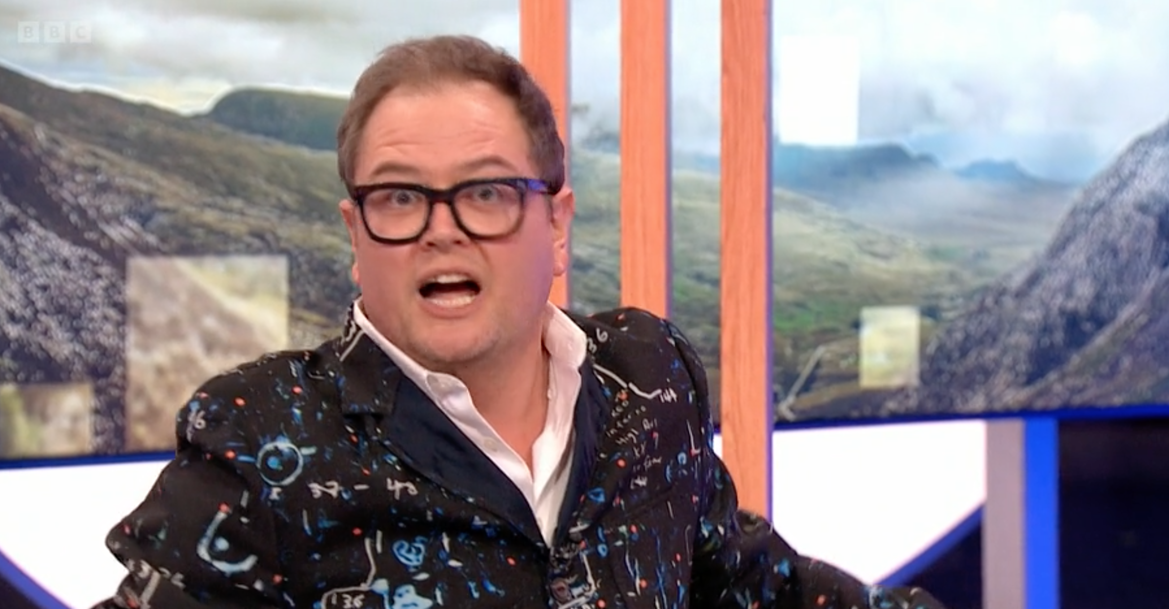 Alan Carr references divorce from husband