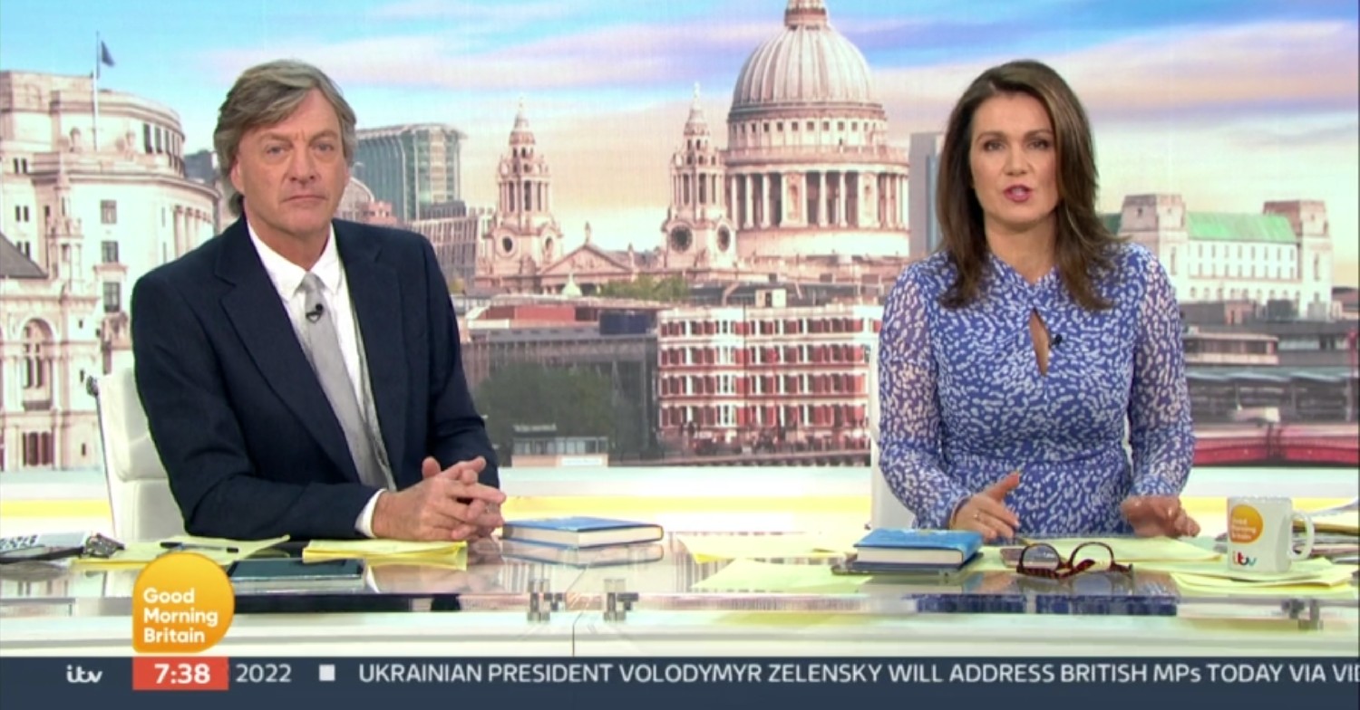 GMB hosts Richard Madeley and Susanna Reid
