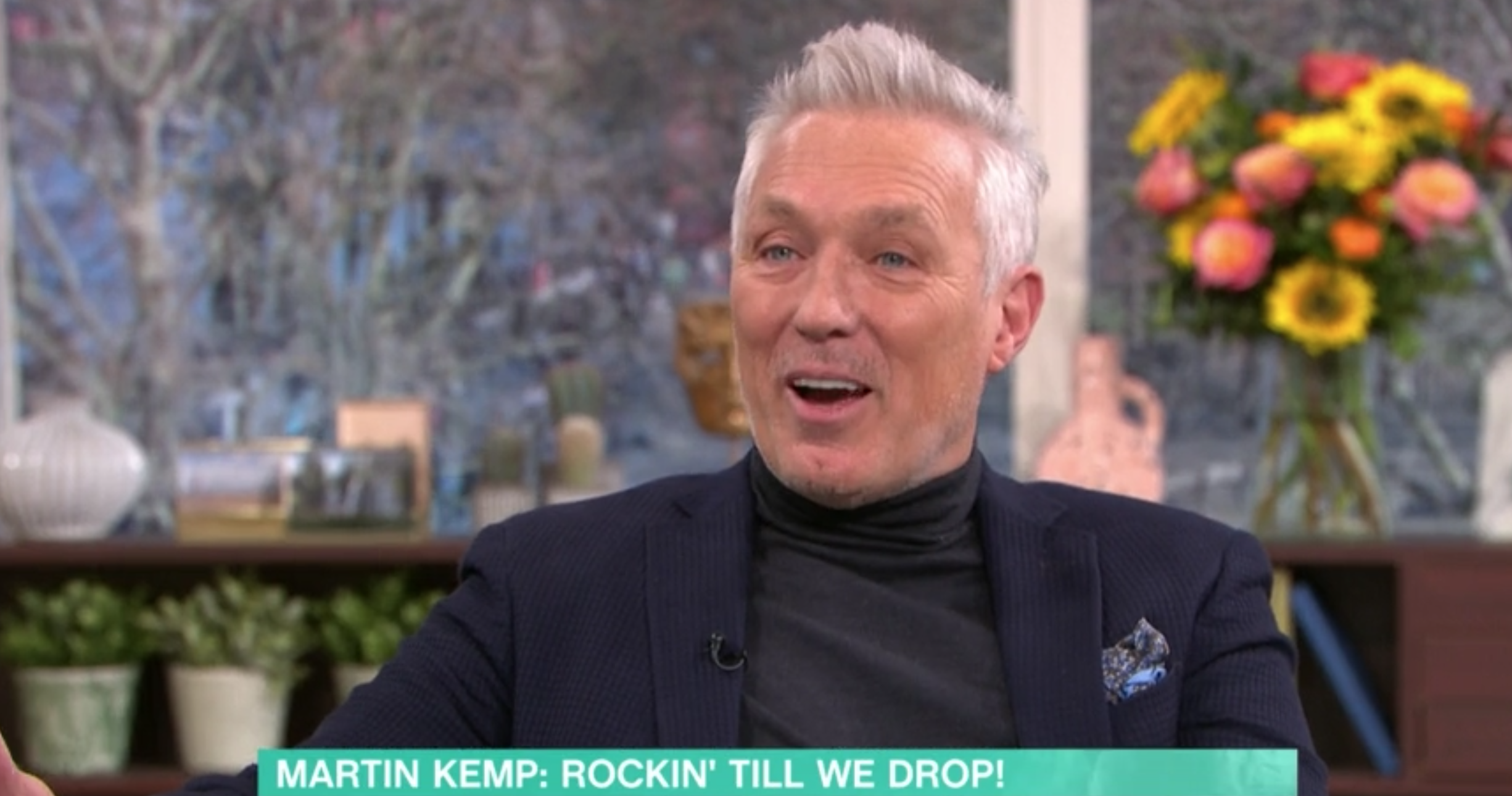 Martin Kemp on This Morning today