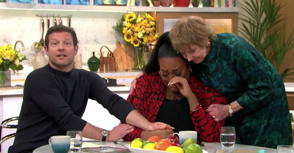 Alison Hammond cries on This Morning