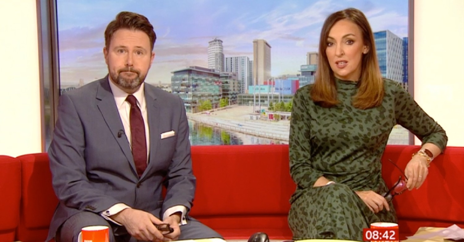 BBC Breakfast presenters Jon Kay and Sally Nugent