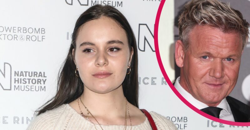 Gordon Ramsay's daughter poses topless as chef shares his 'pride'