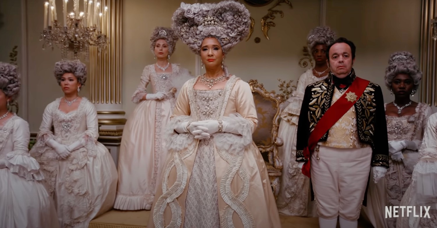 Queen Charlotte in the bridgerton trailer season two