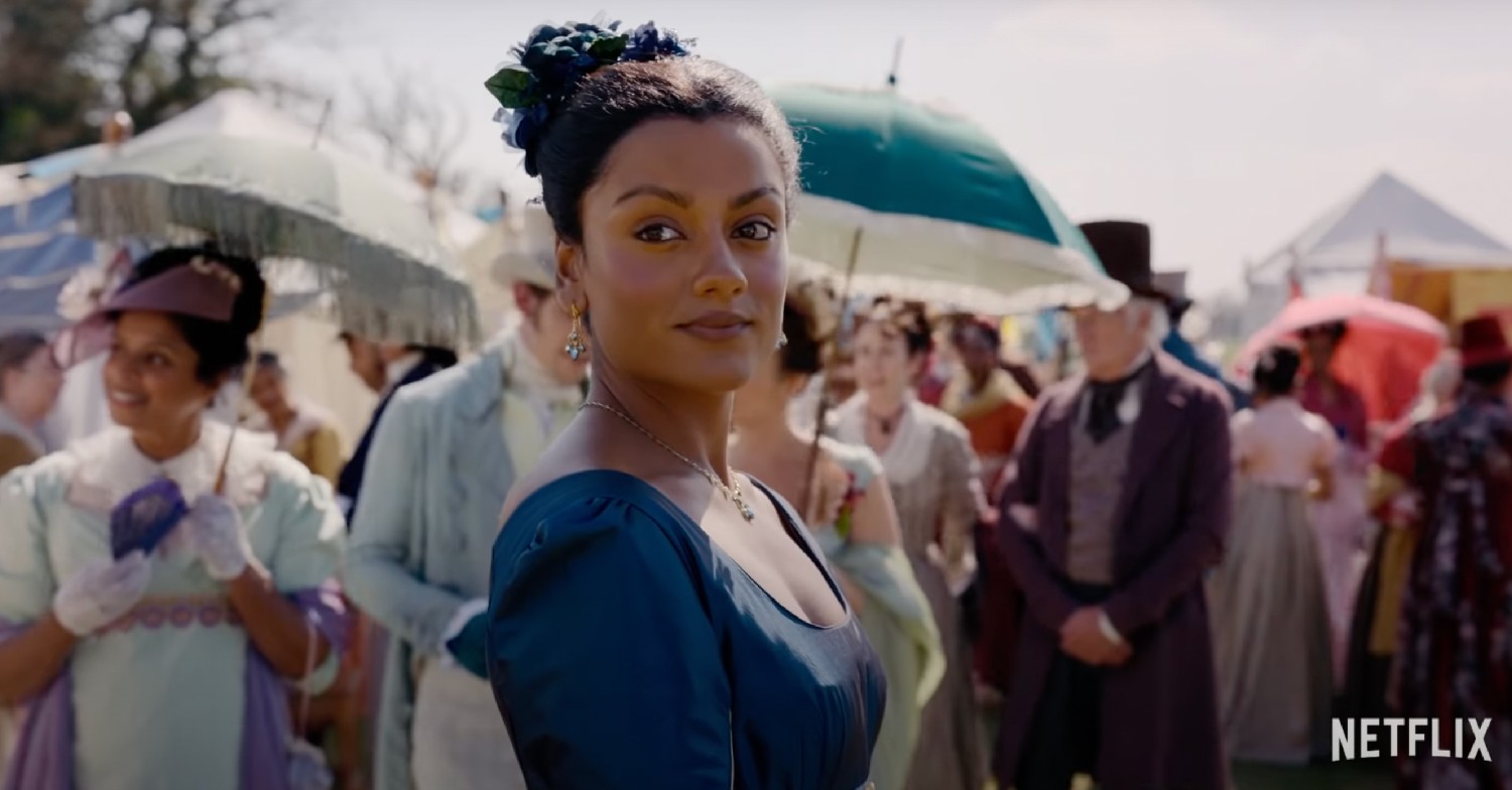 Kate Sharma in the bridgerton series 2 trailer 