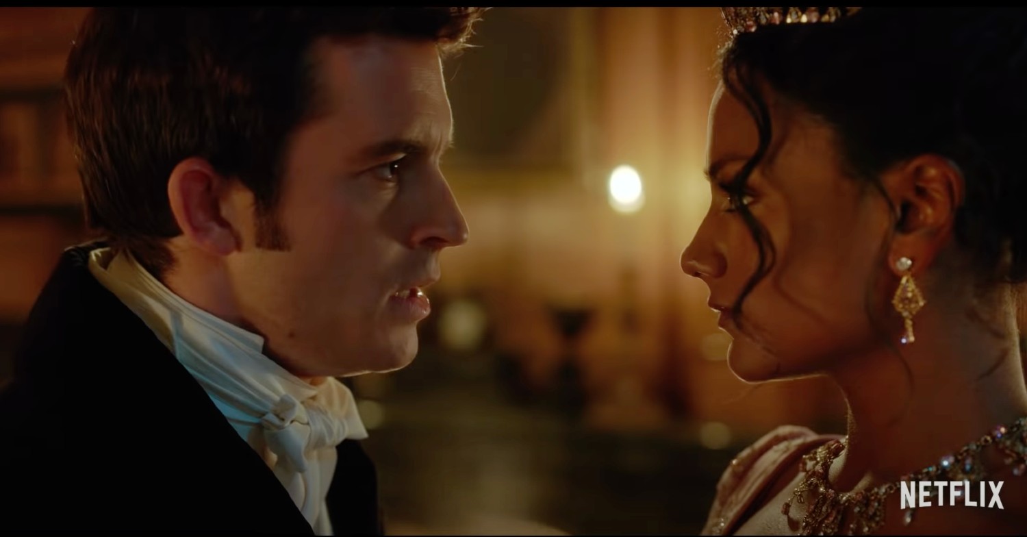 Kate and Anthony in the bridgerton series 2 trailer