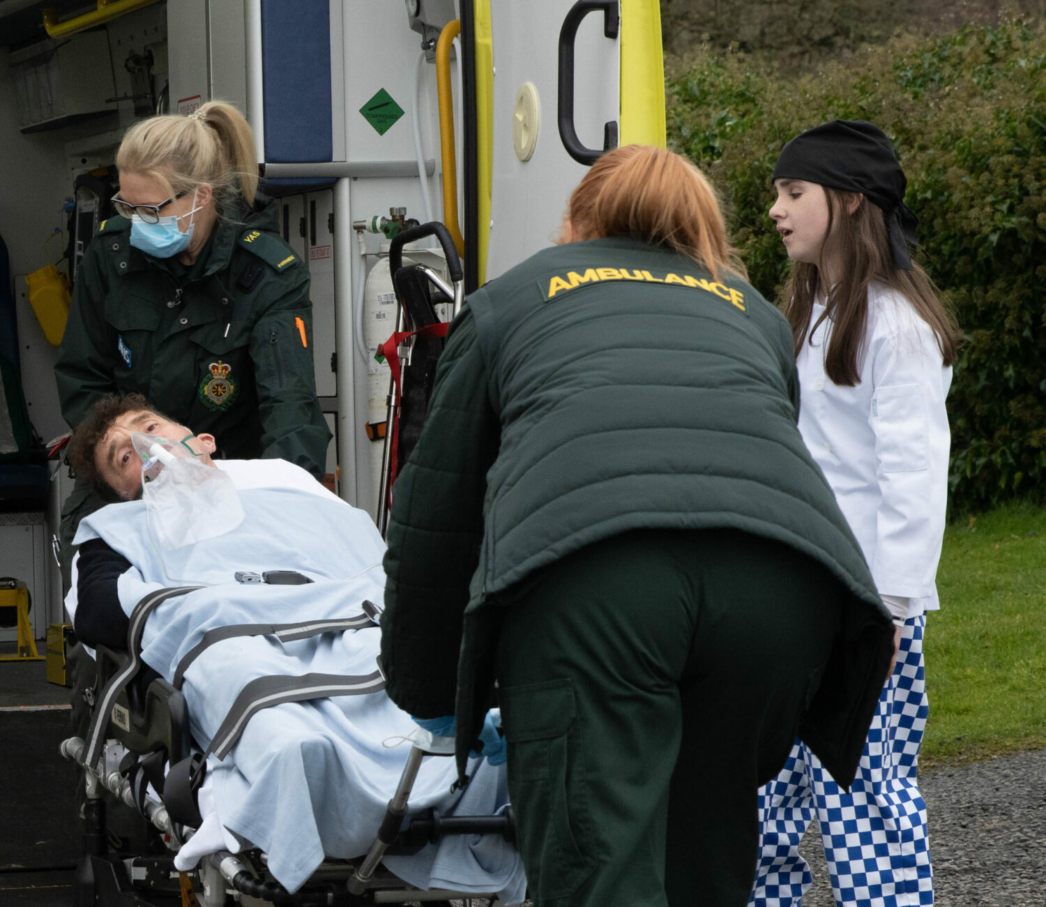 Emmerdale April finds Marlon as he has a stroke