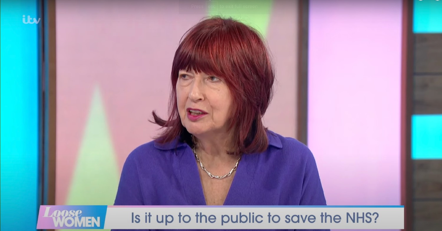 janet street porter on loose women today