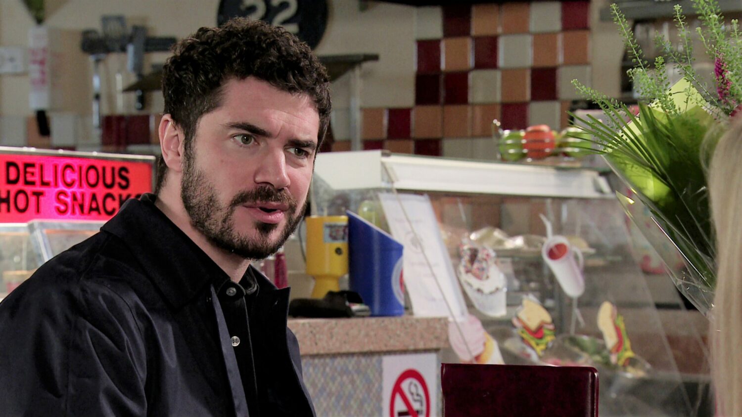 Coronation Street Adam thinks Sarah is thawing but she's filed for divorce