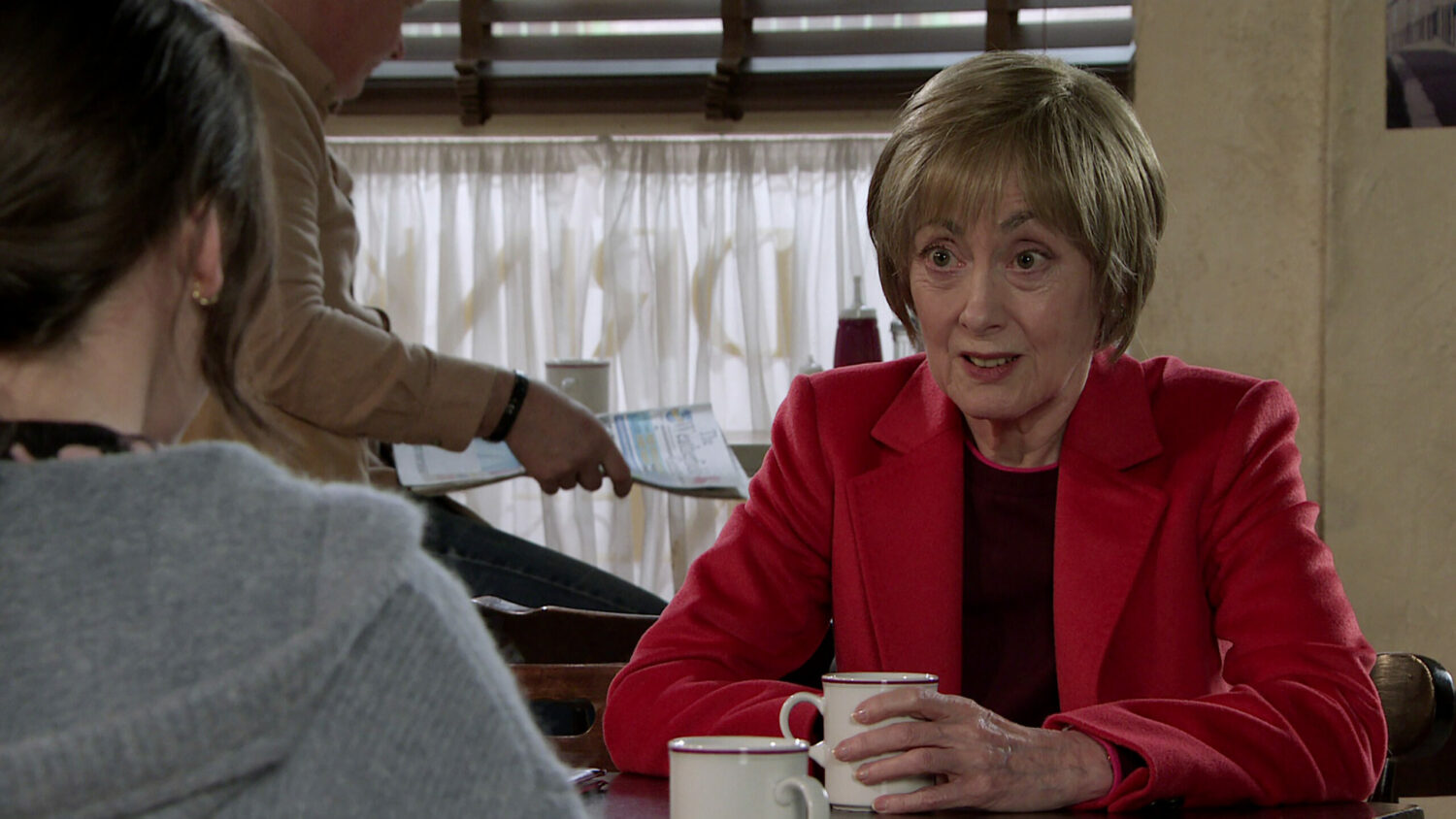 Coronation Street Faye confides in Elaine she might be pregnant