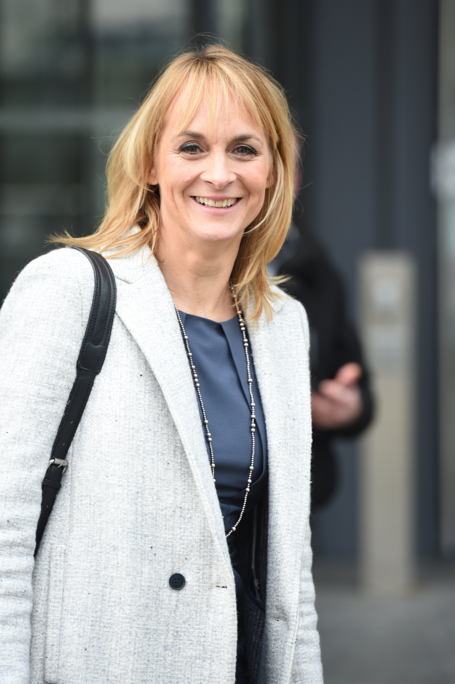 Louise Minchin smiling for the camera