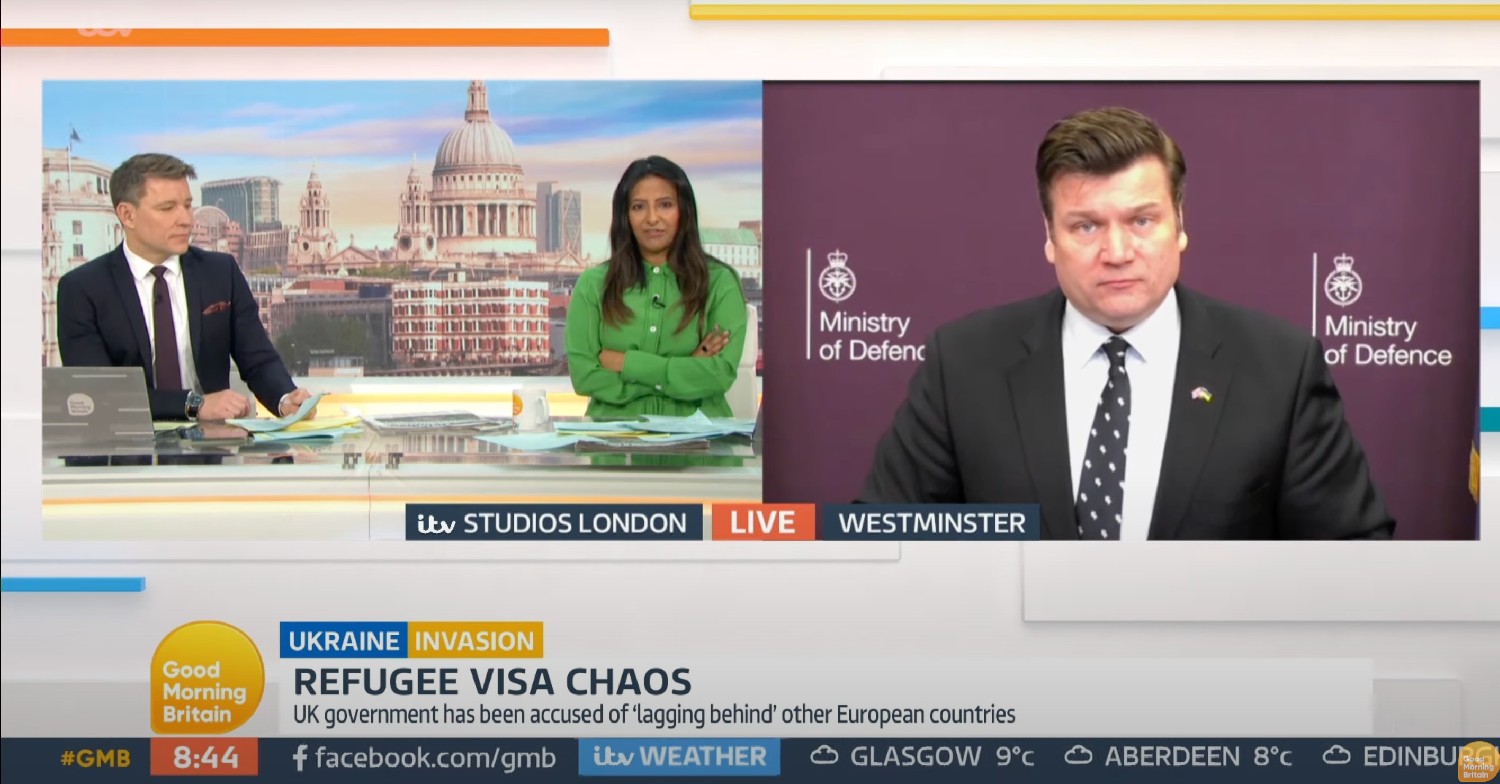 ranvir singh, ben shephard good morning britain today