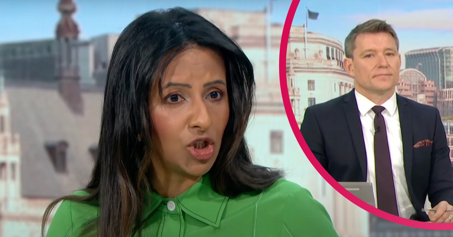 ranvir singh and ben shephard good morning britain today