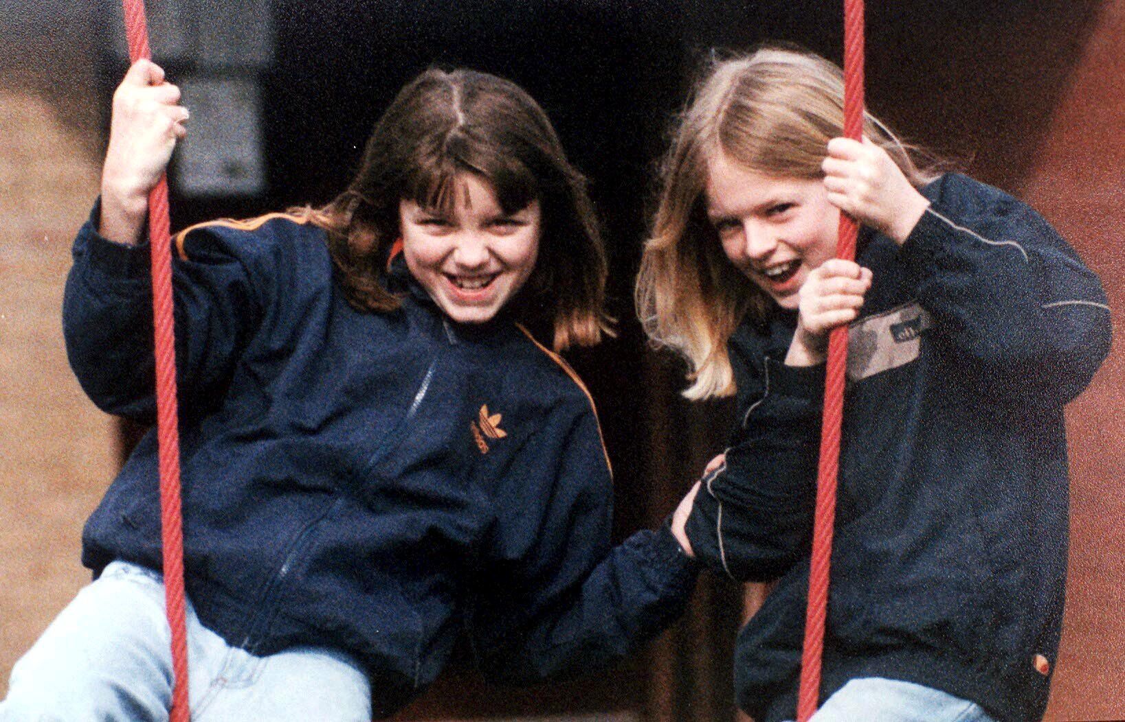 Holly and Jessica playing together