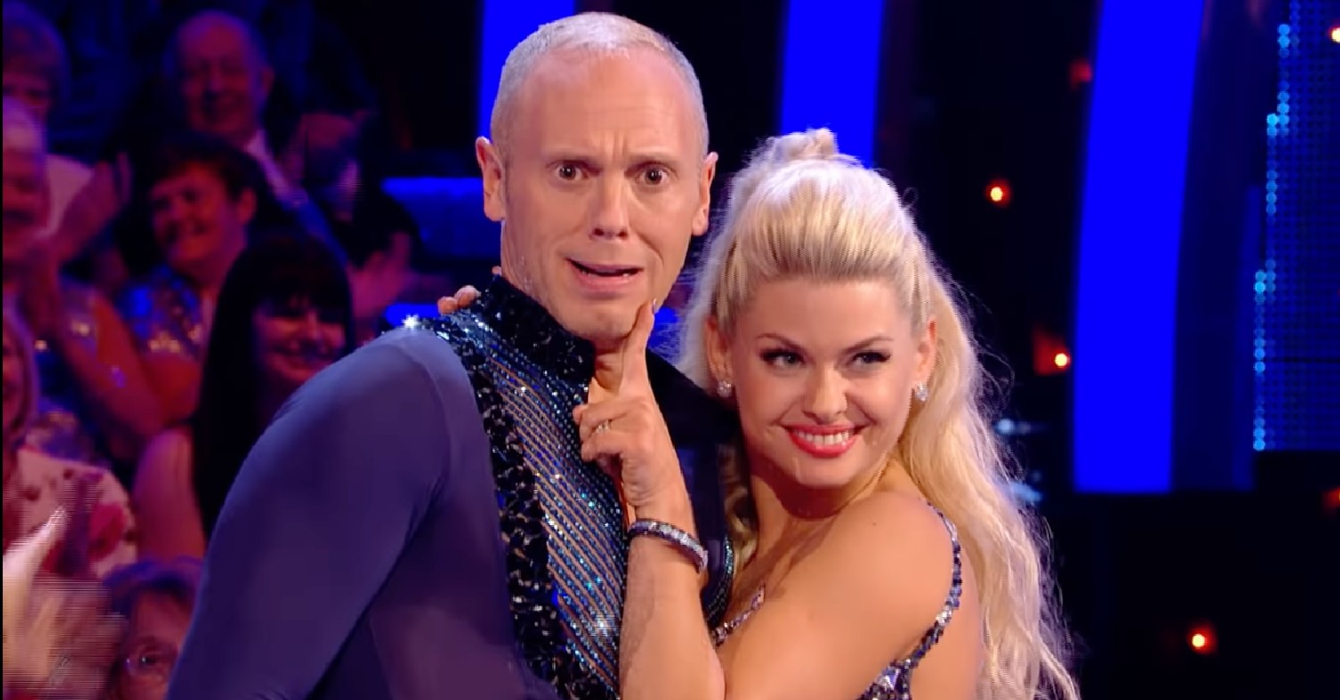 Judge Rinder and Strictly partner Oksana Platero