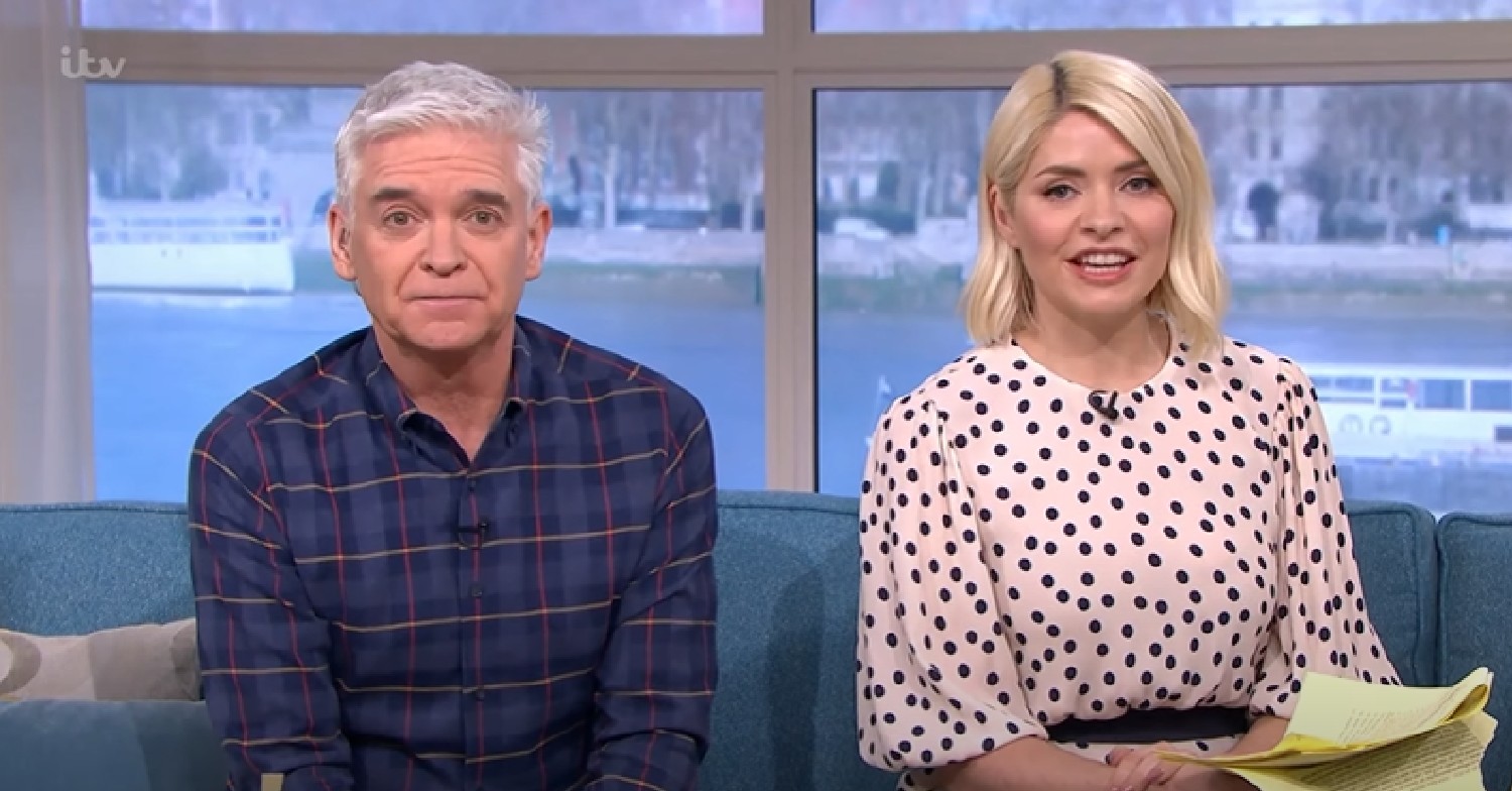 Phil and Holly on ITV This morning