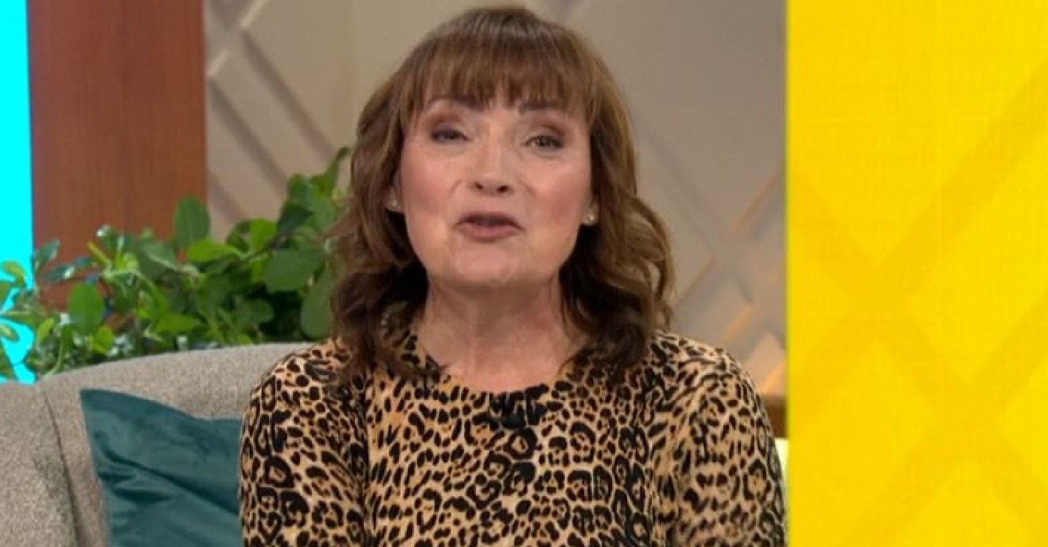 Lorraine Kelly on Instagram: Star wearing a leopard dress on her ITV programme 