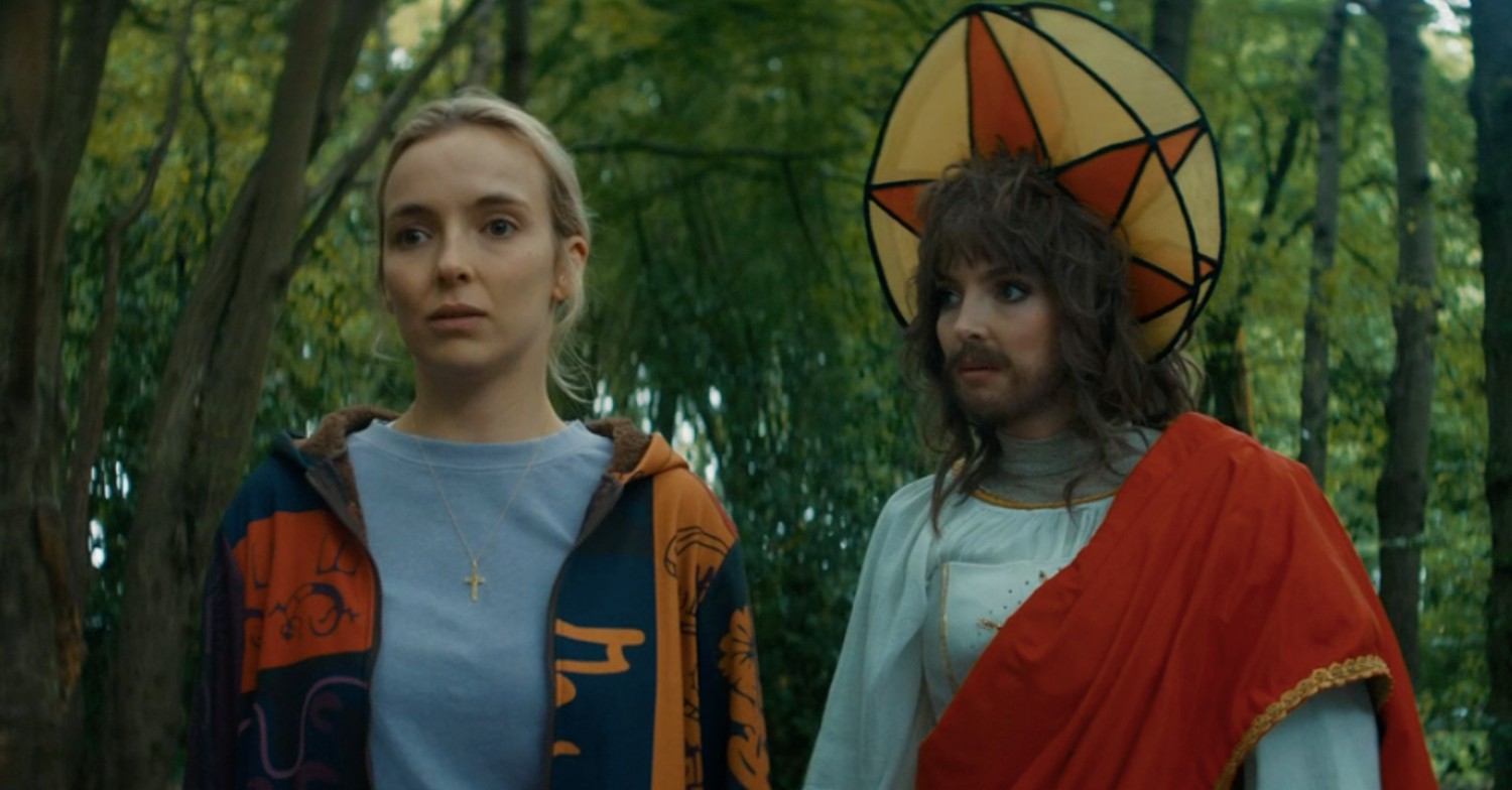 Villanelle and drag Jesus