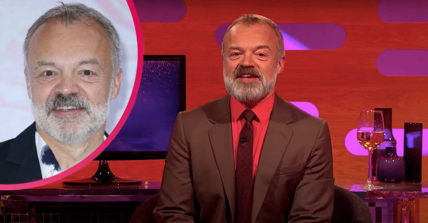 Graham Norton hosting The Graham Norton Show