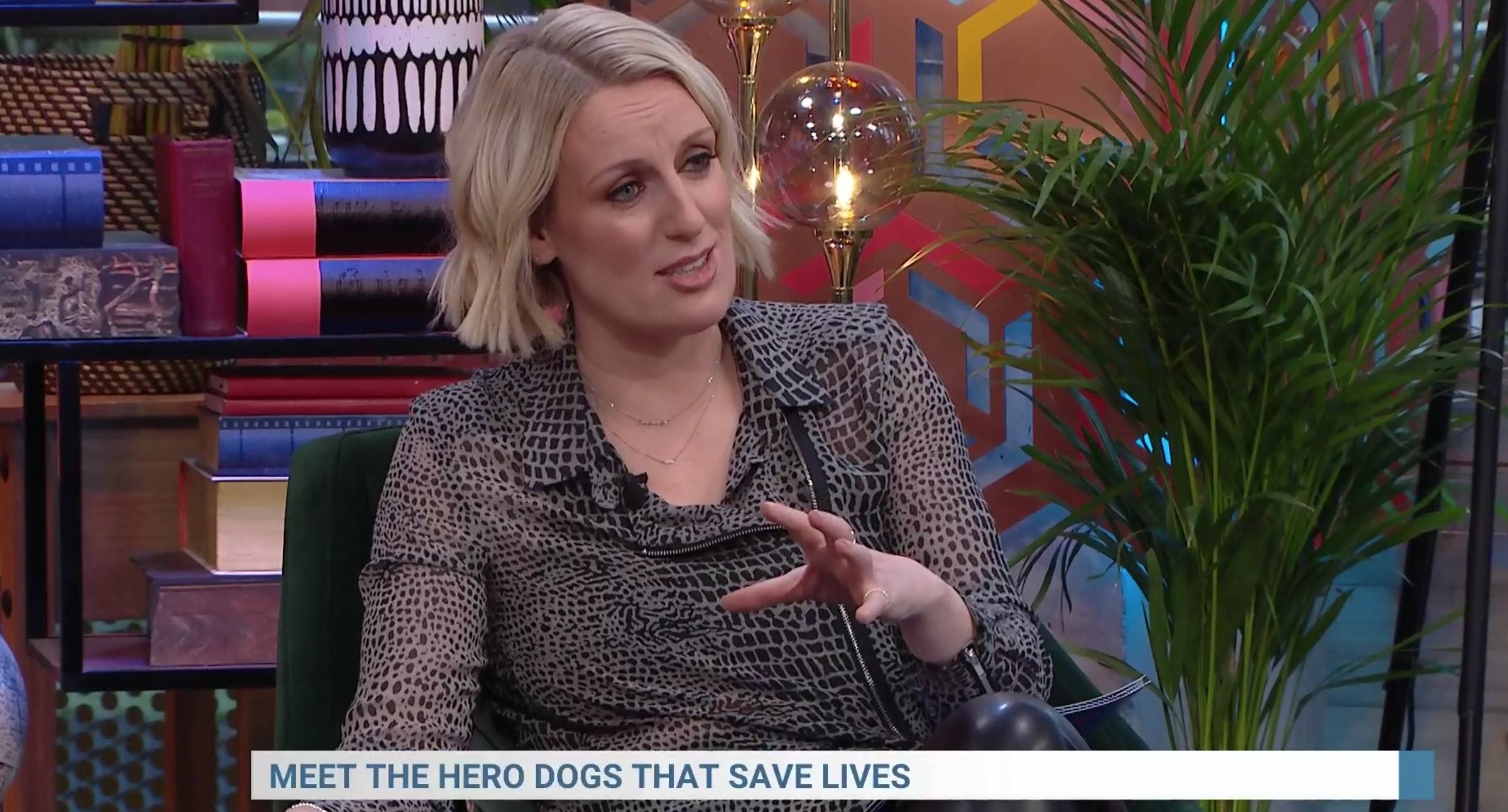 Steph McGovern hosting Steph's Packed Lunch