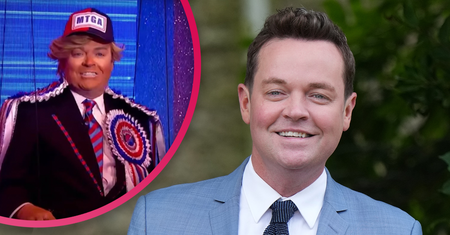 Stephen Mulhern smiling wearing a suit