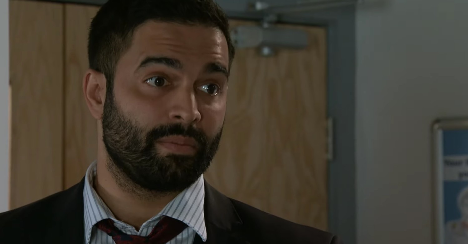 Will Imran get the truth? (Credit: ITV)