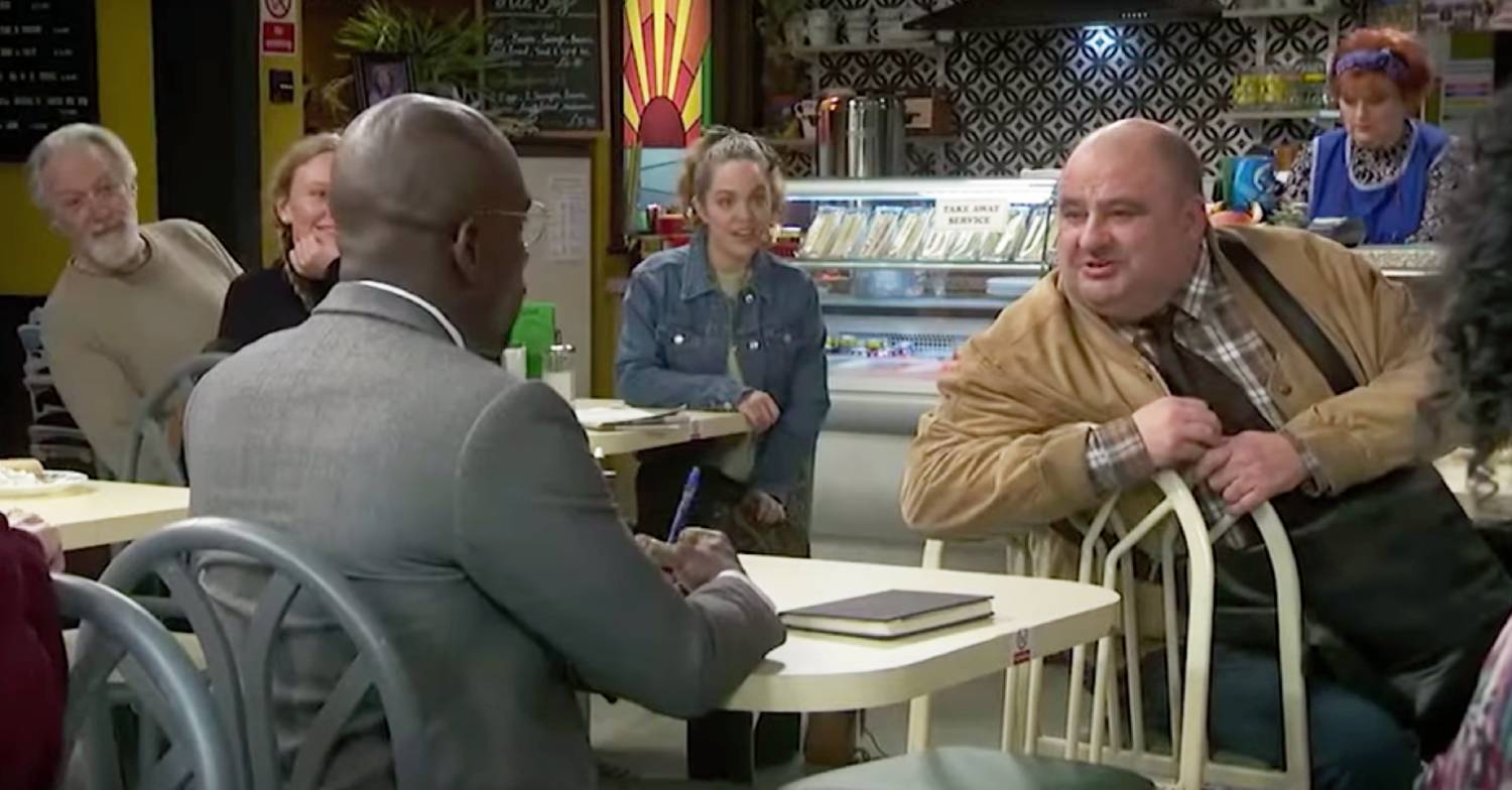 Victor, right, has been a familiar face on TV for decades