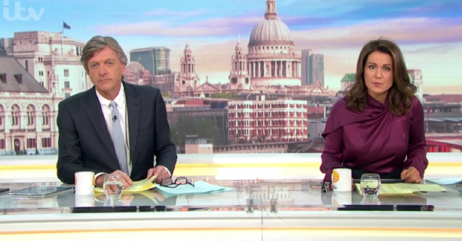 GMB today: Richard Madeley and Susanna Reid on the show