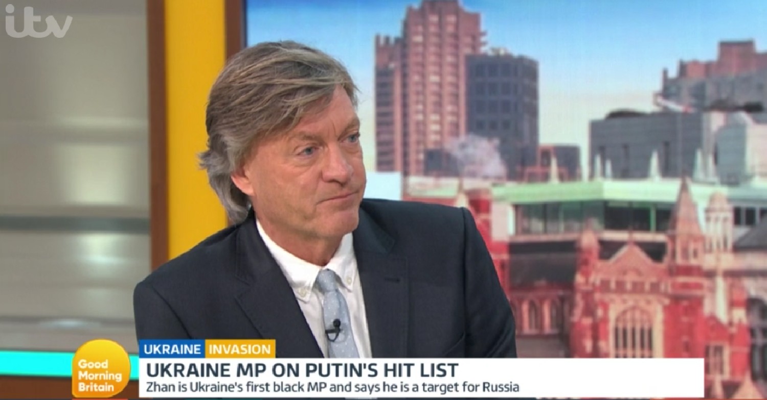 GMB host Richard Madeley on the show today