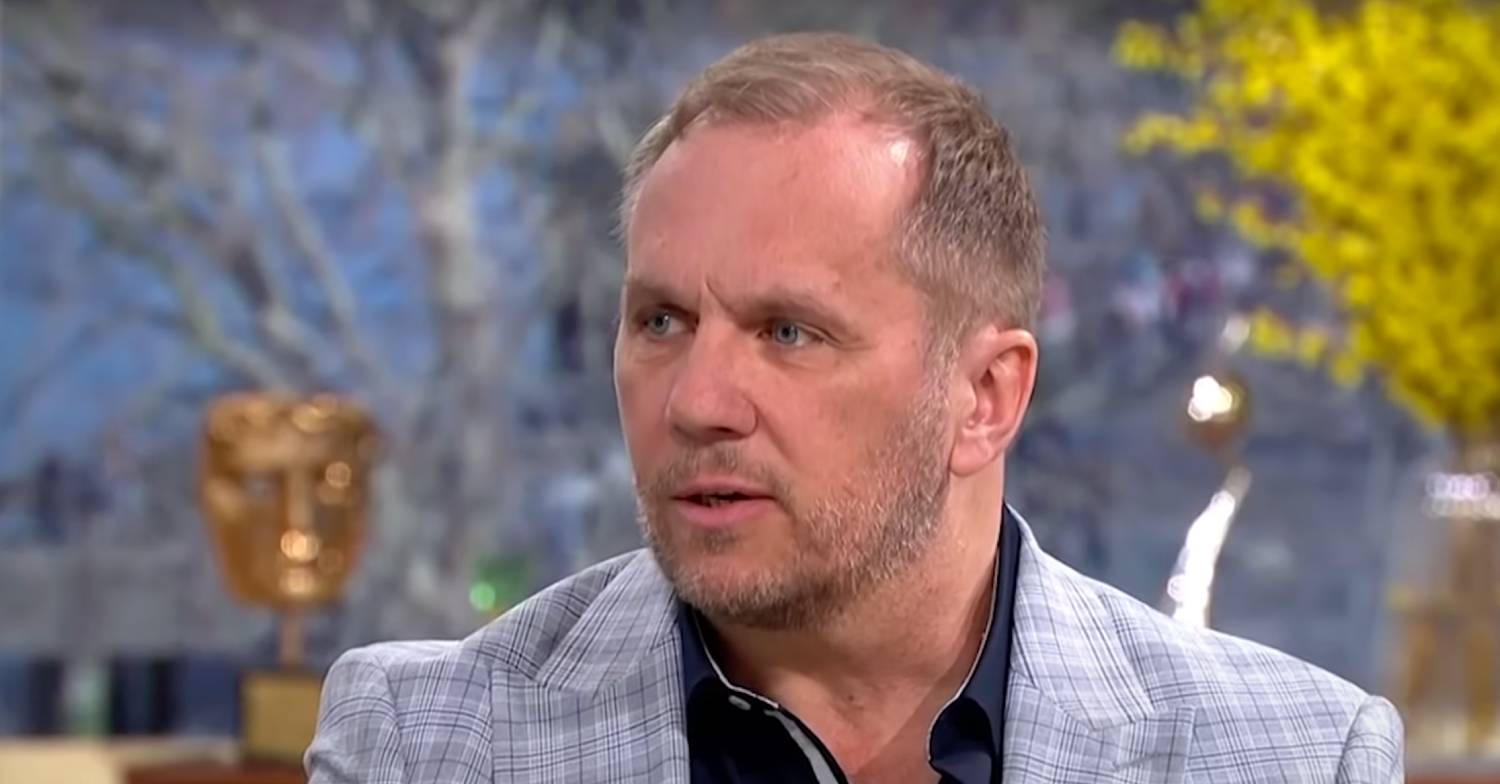 Actor Dean Andrews chatting on This Morning