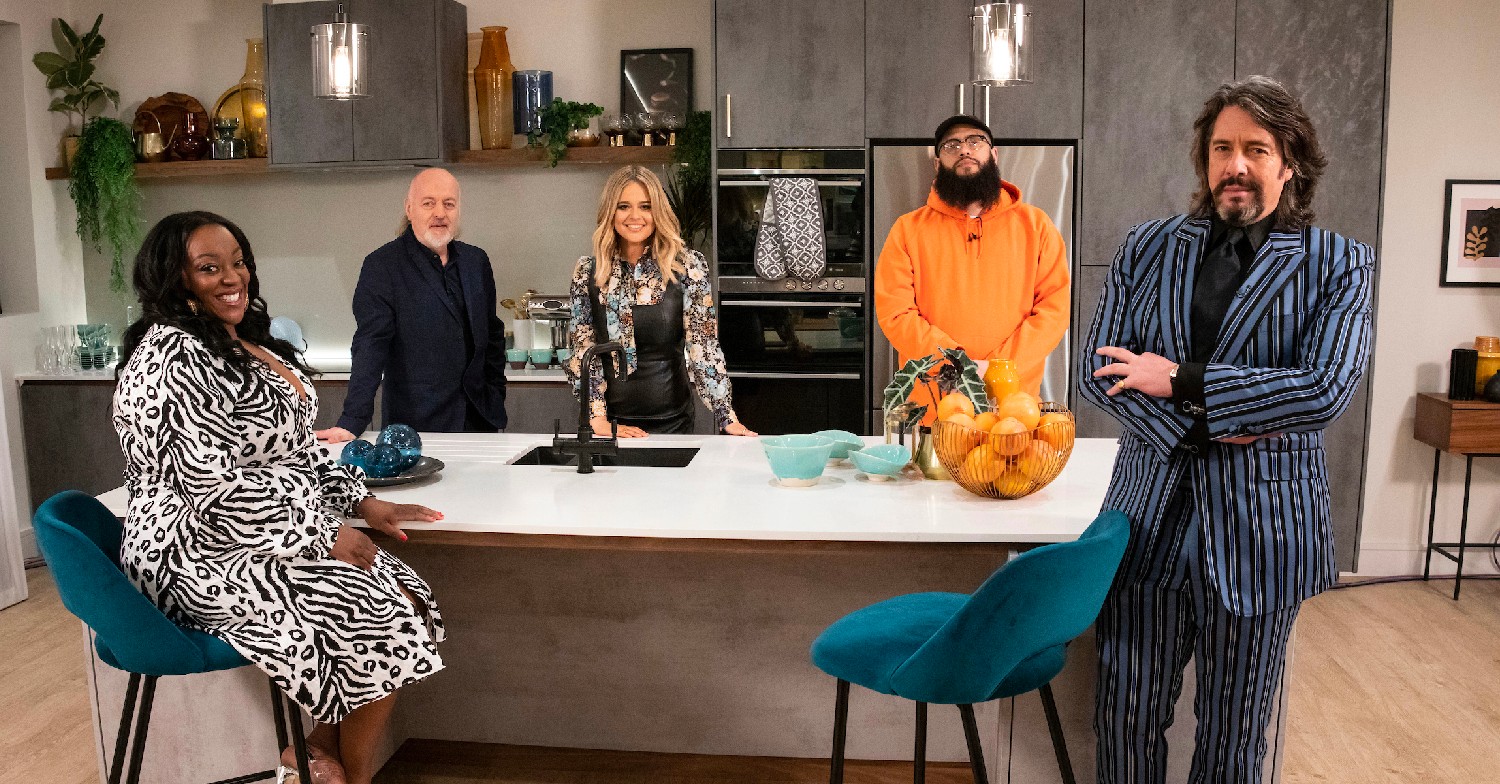 Judi Love, Bill Bailey, Emily Atack, Jamali Maddix, Laurence LLywelyn-Bowen on This Is My House 