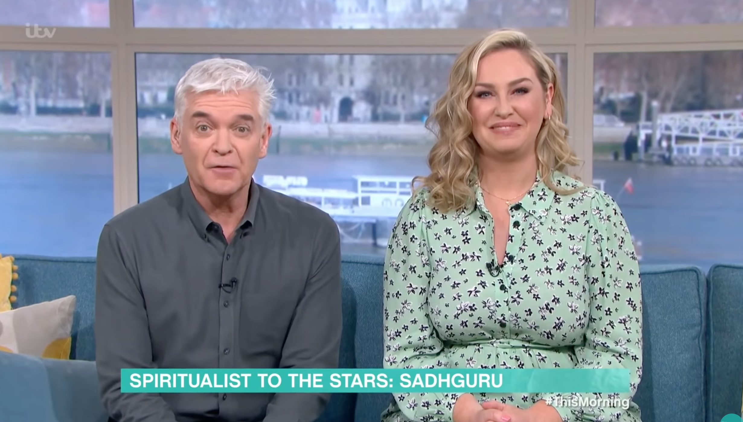 Phillip Schofield and Josie Gibson on This Morning