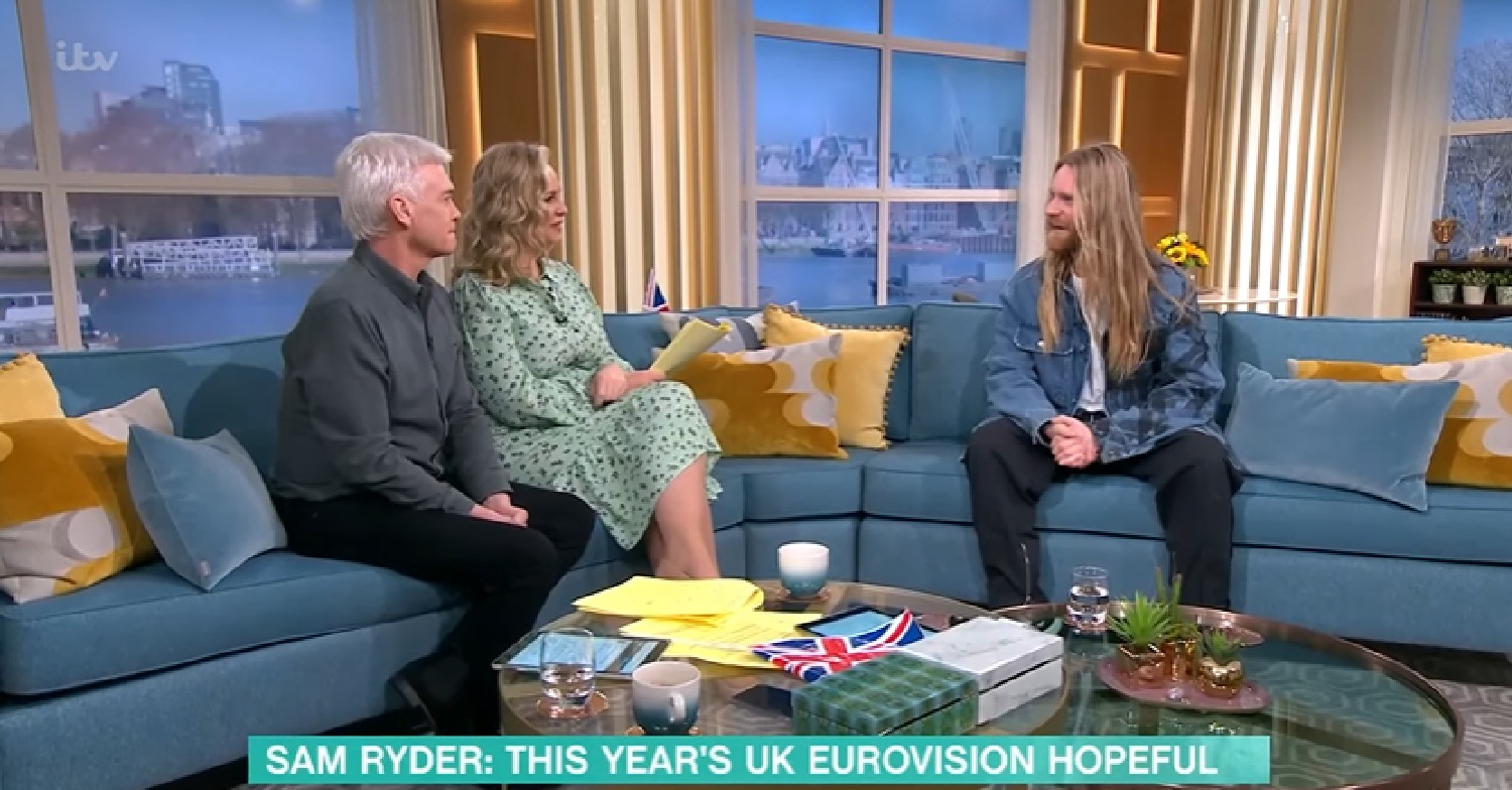 Phillip and Josie interview Eurovision star Sam Ryder on This Morning