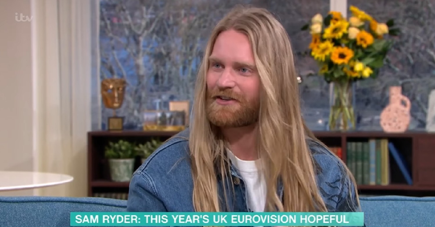 Eurovision UK entry Sam Ryder on This Morning