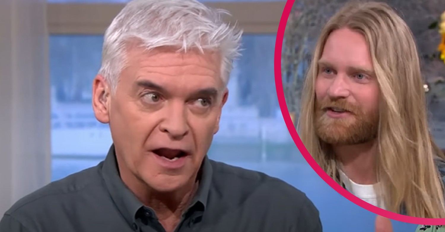 Phillip Schofield interviews Eurovision star Sam Ryder on This Morning
