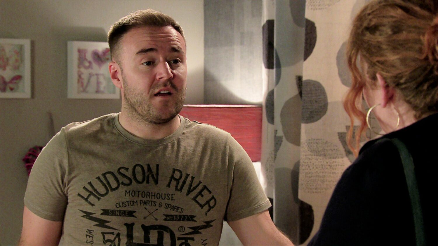 Corrie Fiz is thankful to Tyrone but he's gutted when she says they're moving sooner