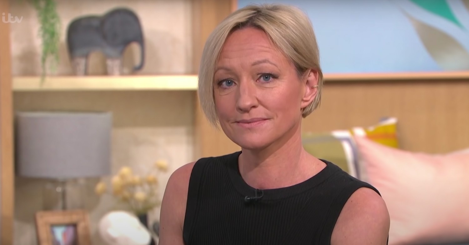 Ruth Dodsworth smiling at the camera on This Morning