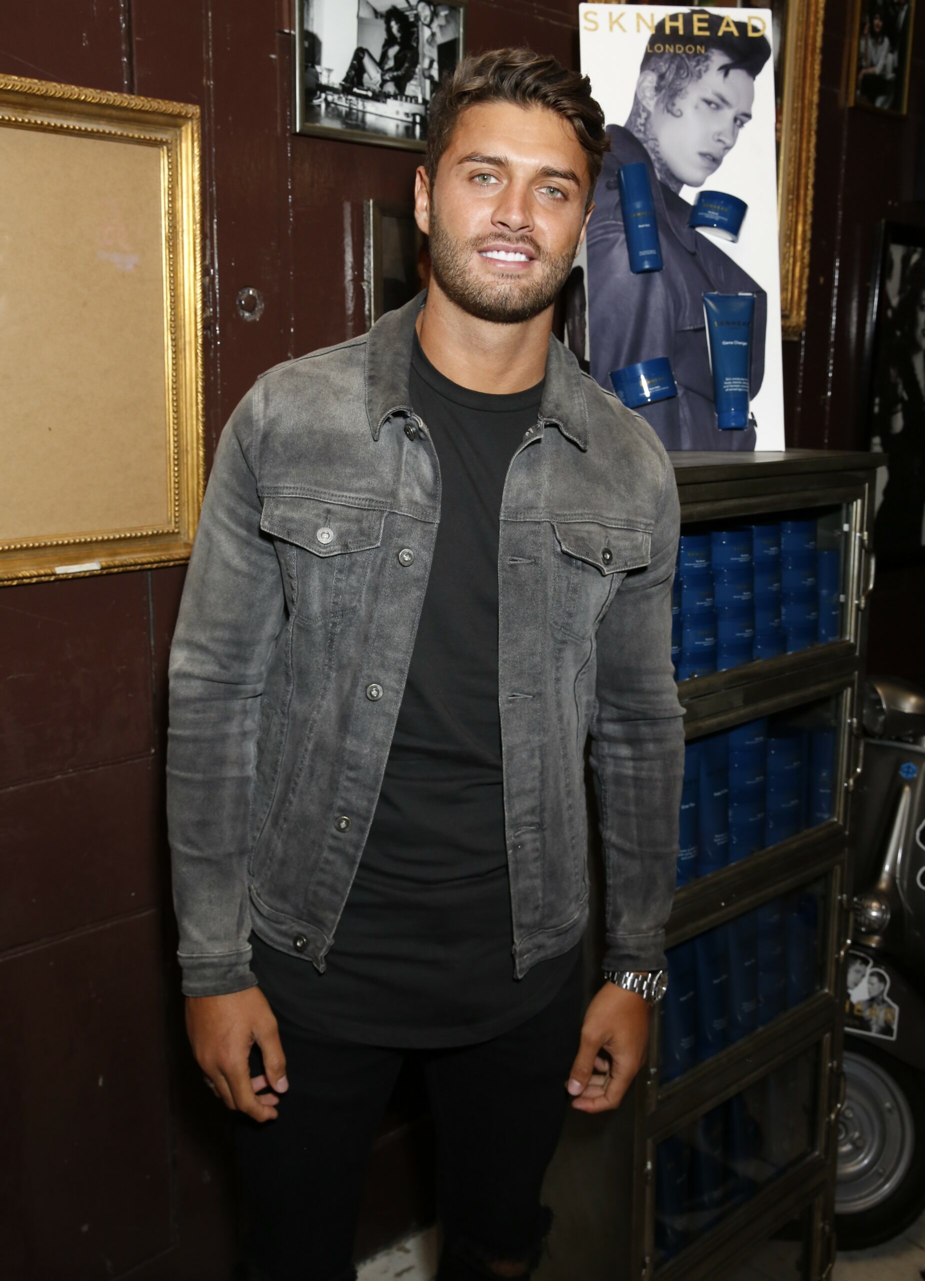 Love Island star Mike Thalassitis at Sknhead London At Drury Lane Salon