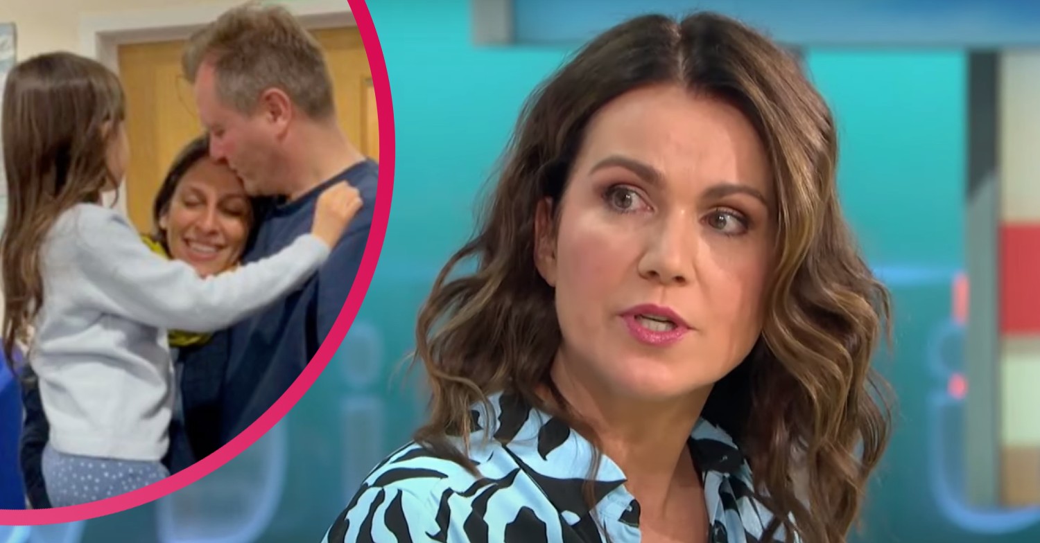 Susanna Reid's tears as Nazanin Zaghari-Ratcliffe is reunited with her daughter