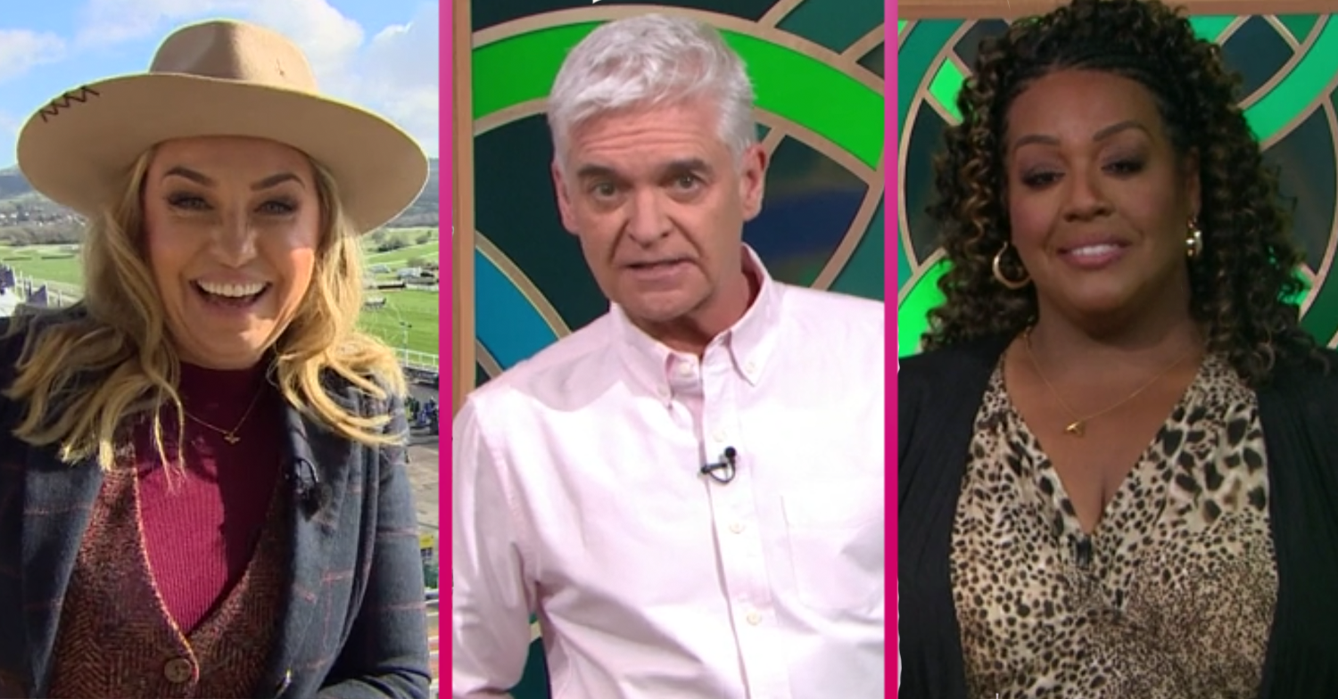 Josie, Phil and Alison on This Morning